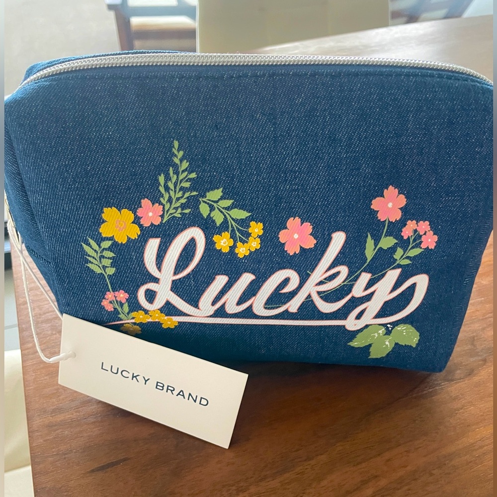 Lucky Brand cosmetic bag